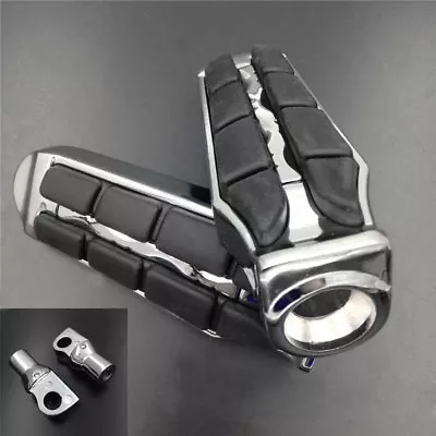$59.09 • Buy Chrome Retro Foot Pegs Rest For Harley V-Rod Street Rod VRSCR Ultra Limited Low