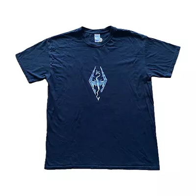 2011 Skyrim Bethesda Promo T-Shirt Size L. RARE. Xbox 360 PS3 Oblivion Fallout  • £39.99