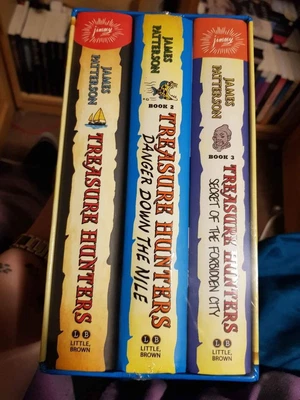 $40 • Buy James Patterson Treasure Hunters Book 1-3 Box Set Brand New Sealed