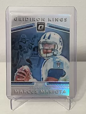 2017 Donruss Optic Gridiron Kings Marcus Mariota Silver #5 Tennessee Titans • $2.50