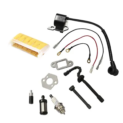 Chainsaw Spare Parts Ignition Coil Air Filter Kit For STIHL • £10.30