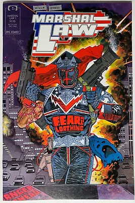 MARSHAL LAW #1 (10/1987) EPIC ILLUSTRATED 1st APPEARANCE  O'NEILL COVER & ART • $6.93