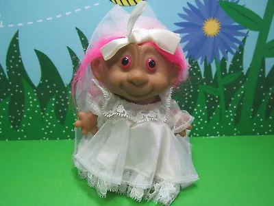 VINTAGE MONKEY FACE BRIDE - 4  Unmarked Troll - NEW - Very Rare • $34.95
