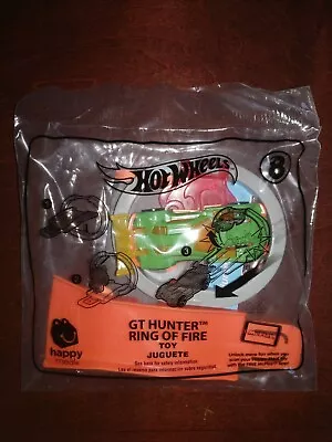 McDONALDS HAPPY MEAL TOY ~ 2019 HOT WHEELS ~ #8 GT HUNTER RING OF FIRE • $2.99