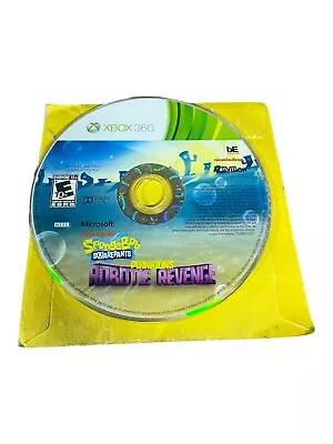 Microsoft Xbox 360 DISC ONLY SpongeBob SquarePants: Plankton's Robotic Revenge • $9.49