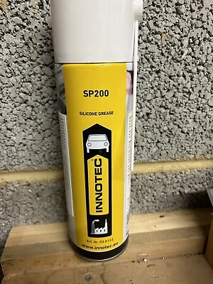 £9.99 • Buy Innotec SP200 Silicone Spray Grease Contact Spray Plastic Rubber Care Electrical