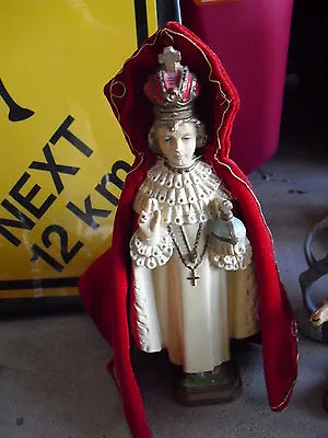 Vintage Church Statue - Jesus Infant Of Prague 9 1/4  Tall  LOOK • $115