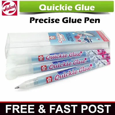 Sakura Quickie Glue Adhesive Pens Scrapbooking Papercrafts 369 Or 12 POXONB3 • £24.99