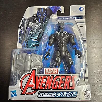 Hasbro Marvel Avengers MECH STRIKE BLACK PANTHER 6  Action Figure Articulated • $9.99
