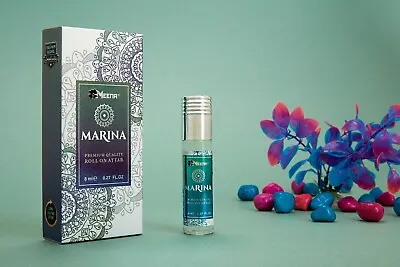 £4.99 • Buy Marina Roll-On Perfume Oil By Meena 8ml Halal Sunnah Attar Alcohol Free UK
