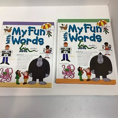 My Fun With Words Dictionary Book 1 And Book 2 Set A-K And L-Z (1 And 2) • $9.99