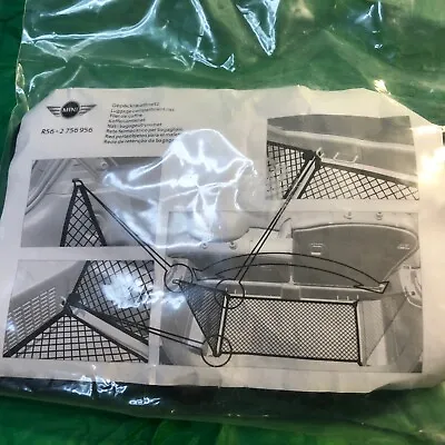 NIP Mini Cooper Luggage Compartment Floor Cargo Net Trunk Boot OEM R56-2756956 • $32.99