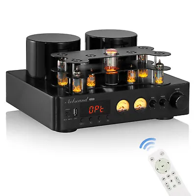 Nobosound AV-525 HiFi Valve Tube Amplifier With Bluetooth/USB/COAX/OPT • £269.99