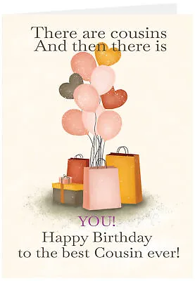 For Cousin Birthday Card • £1.89