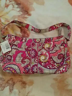 NWT Vera Bradley CASSIDY Shoulder Bag In PAISLEY MEETS PLAID  • $32