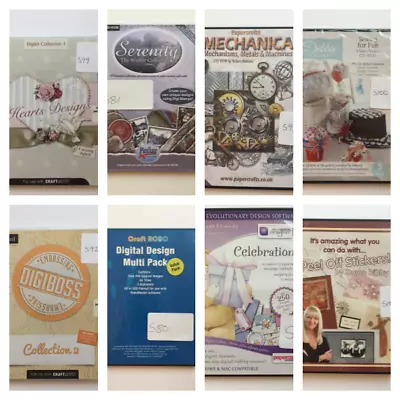 £2.25 • Buy Various Crafting CD Roms/DVD/USB -- Lots To  CHOOSE FROM Many Unopened