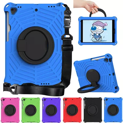 For IPad 5/6th 7th 8th 9th 10th Gen Kids Shockproof Heavy Duty Stand Case Cover • £6.35