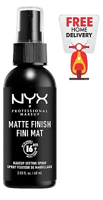 NYX Professional Makeup Setting Spray Long Lasting Formula Vegan Matte Finish • £6.79