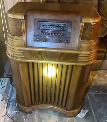 PHILCO  Antique CONSOLE Radio Model 41-280 Multi (3) Band 1940 Vintage? • $388