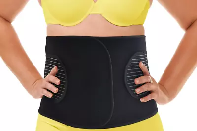 Hernia Abdominal Support Belt 3XL Binder Abdominal Compression Strap Lightweight • £18.95