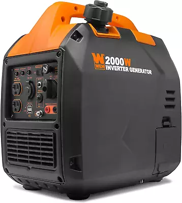 Super Quiet 2000-Watt Portable Inverter Generator W/Fuel Shut Off CARB Compliant • $541.99