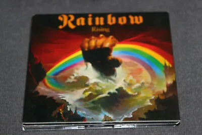 RAINBOW - RISING - Rare 2 CD Deluxe Edition TOP - Dio Blackmore Deep Purple • £25.64