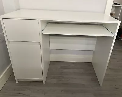 £20 • Buy IKEA Computer Desk With Storage Cupboard & Shelves, Drawer And Keyboard Shelf