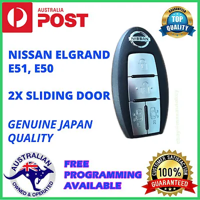 Nissan Elgrand E51 Proximity Key 4 Button + Uncut Blade - 2006 2007 2008 2009 • $130