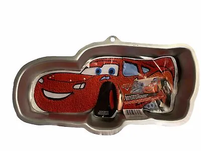 Vintage Wilton Disney Pixar Cars Lightning McQueen Cake Pan Mold 2105-6400 • £11.27