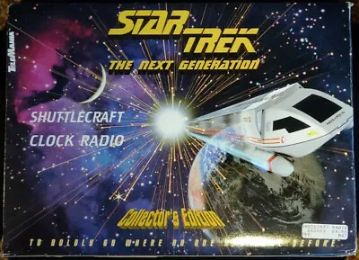 Star Trek Enterprise Magellan Shuttlecraft 15 Clock Radio • $25