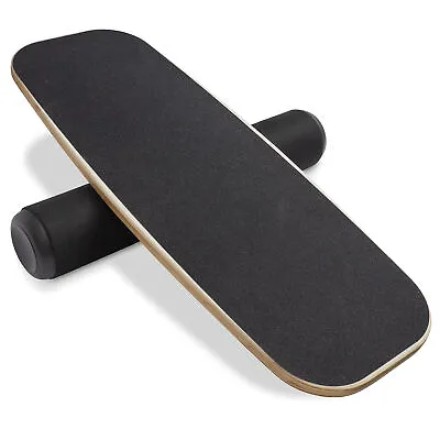 Wooden Balance Board Trainer With Adjustable Stoppers • $34.95