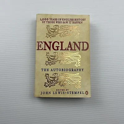 England: The Autobiography By John Lewis-Stempel Paperback Book • $9