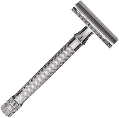 Dovo Merkur Double Edge Safety Razor With Heavy Duty Long Solingen - 90 23 001 • $31.99