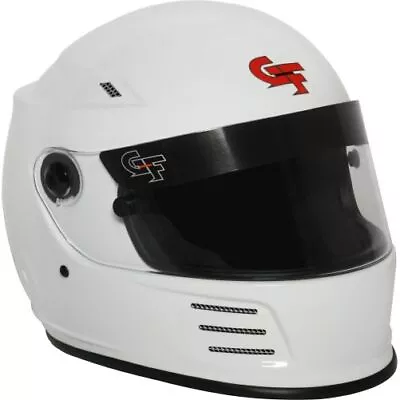 G-Force 13004SMLWH Race Driving Helmet REVO Full Gloss White Small NEW • $271.15