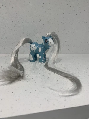 £25 • Buy Customised Vintage G1 My Little Pony Baby OOAK Custom Snowflake Frozen Winter