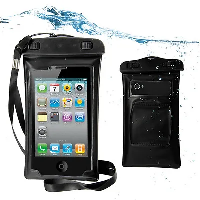 Waterproof Bag Pouch Case Cover For Apple IPhone 6/ 4 /5  Samsung Galaxy  S2 S3 • £2.99
