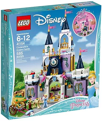 New LEGO DISNEY Princess Cinderella's Dream Castle Build And Swap 41154 Playset • $299.95