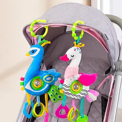 Baby Mobile Crib Cot Musical DIY Toys Music Box Hanger Arm Bed Bell Gift • £13.29