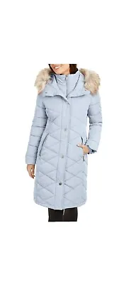 Calvin Klein Diamond-Quilt Hooded Puffer Coat Size XL • £99.99