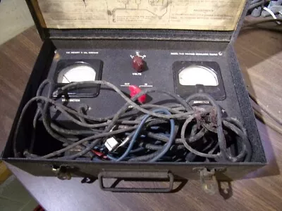 C.E. Niehoff & Co Model T-14 Voltmeter Ammeter Voltage Regulator Tester • $35