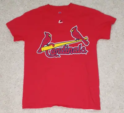 St. Louis Cardinals  Yadier Molina  T-shirt Majestic Size Small S  MLB Baseball • $12