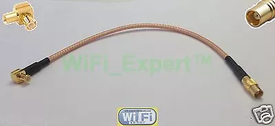 MCX Male Right Angle To MCX Female RG316 RF Coax Extension Cable 6-72 INCH USA • $9.24