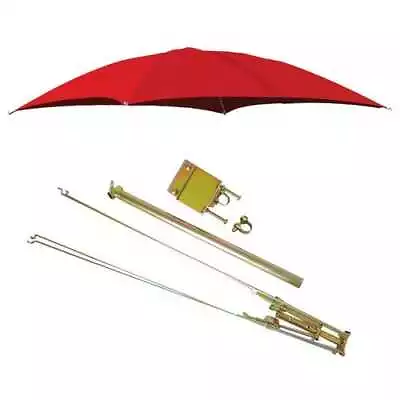 $128.94 • Buy Tractor Umbrella Assy For ROPS Mounts 54  10 Oz. Duck Canvas - Red