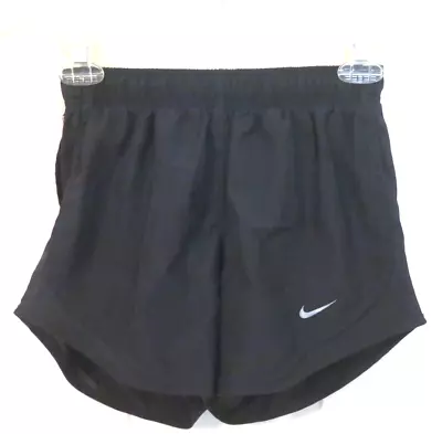 Nike Women's XS Tempo Brief-Lined Athletic Running Shorts Black 831558-014 • $13.99