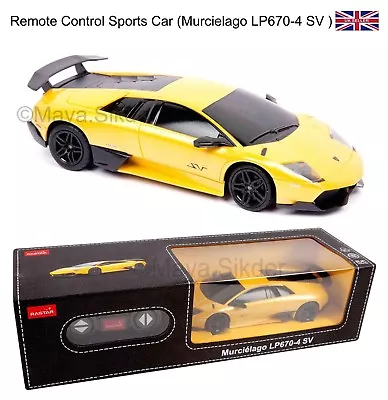 New RC Radio Remote Controlled Sports Cars Scale 1/24 Lamborghini TOY Kids Car • £24.99