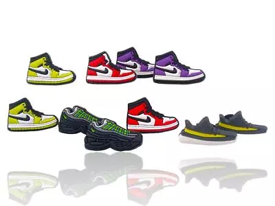 10-Pcs Shoe Charms Nike Jordan Basketball Shoes- NBA Crocs Jibbitz/ 5-Pairs/ New • $9.95