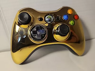 Xbox 360 Special Edition Star Wars C3PO Gold Chrome Wireless Controller READ • $29.95