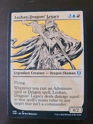 Magic The Gathering Custom Commander Deck: Lozhan Dragons' Legacy • $55
