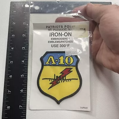 Fighter Airplane A-10 THUNDERBOLT United States Air Force Patch 20M8 • $7.61