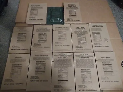 Captain Dave's 12 Military 2 Cracker Packs MRE EntreesMeals Ready To Eat  • $62.99